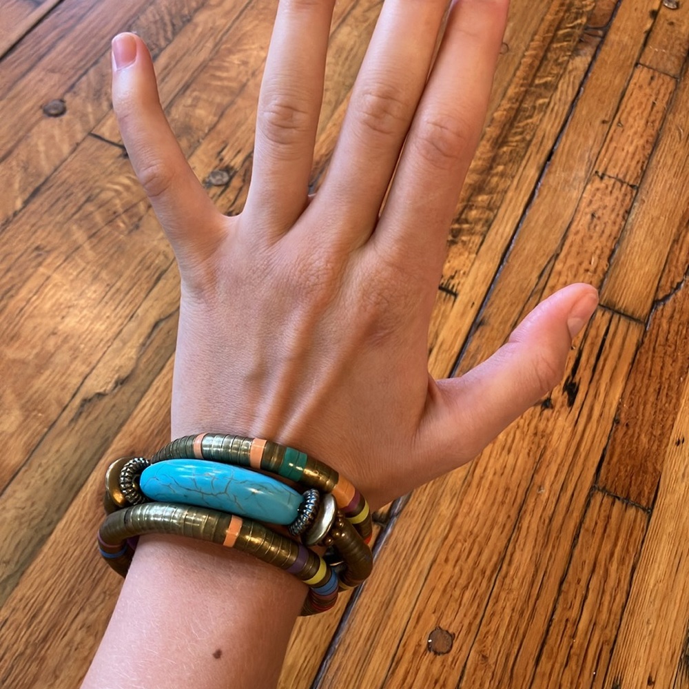 Vintage Beaded Wrap Bracelet